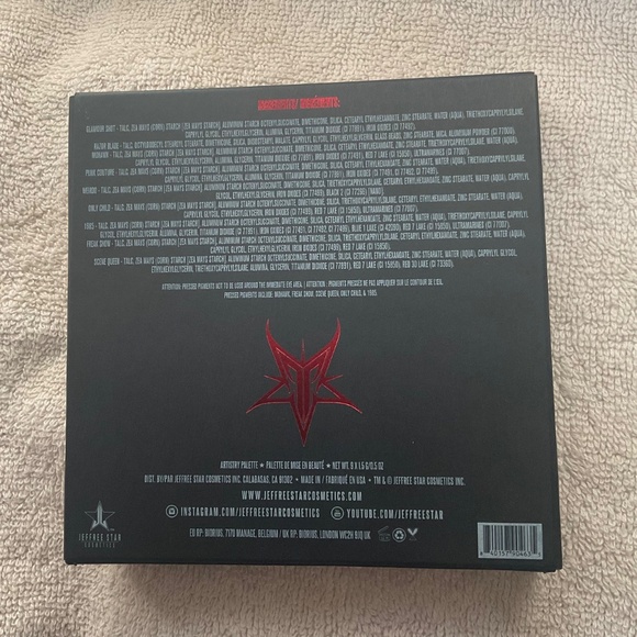 JEFFREE STAR  DISCONTINUED  ‘WEIRDO PALLETTE ‘’ NEW IN BOX - Picture 2 of 10
